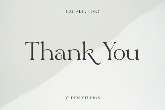Reglarik | Modern Serif