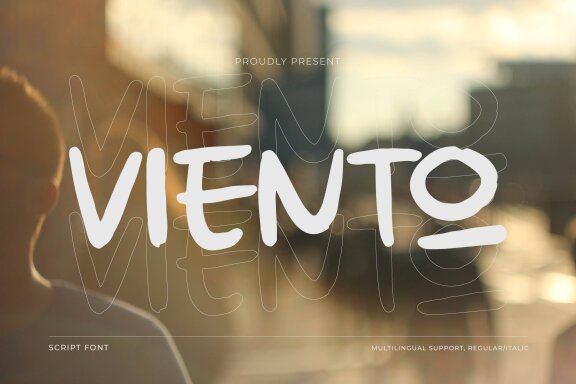 VIENTO | Brush Font