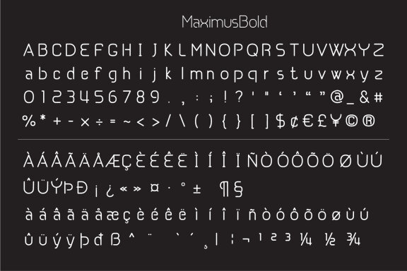 Maximus Font