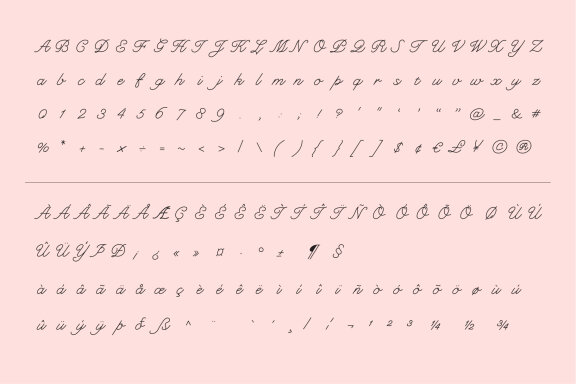 Pilates Font