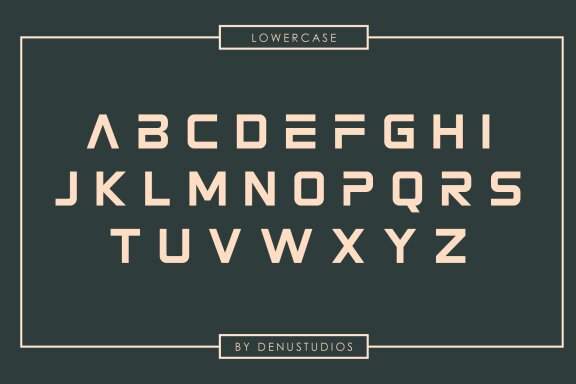 Barakat | Futuristic Font