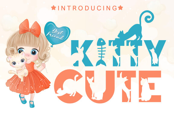 Kitty Cute Font