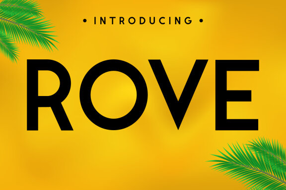 Rove Font