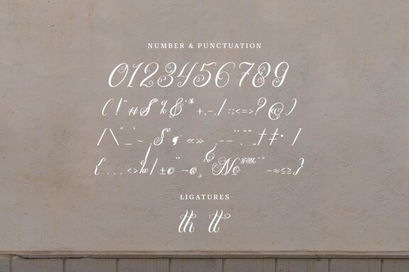 Hesthiya Script | Tattoo Font