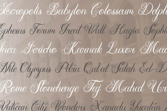 Hesthiya Script | Tattoo Font