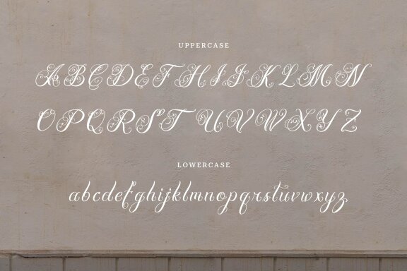 Hesthiya Script | Tattoo Font