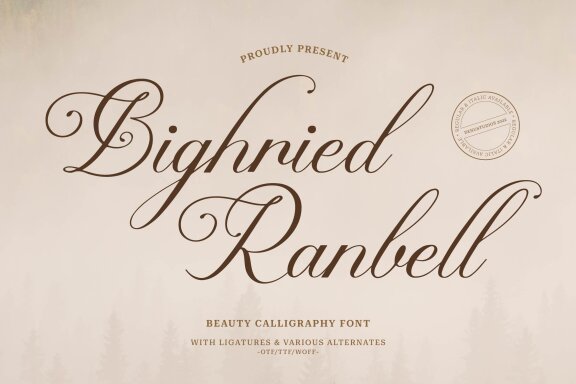 Bighried Ranbell | Calligraphy Script