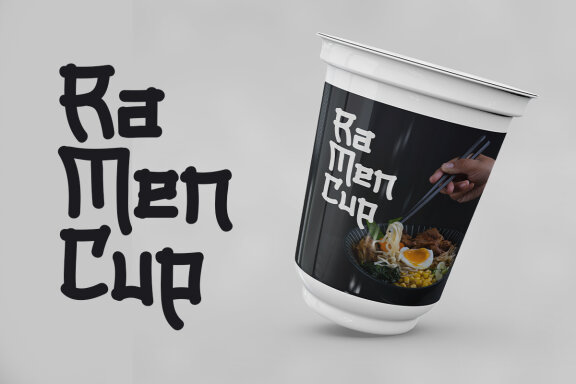 Komushi - Japanese Font Style