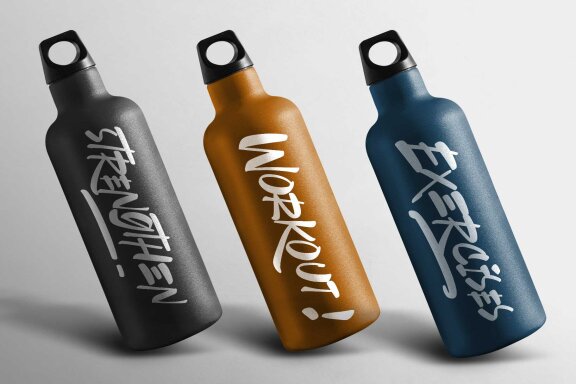 Gangsta Destroyer - Brush Font