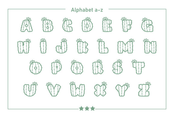 Cactus Font