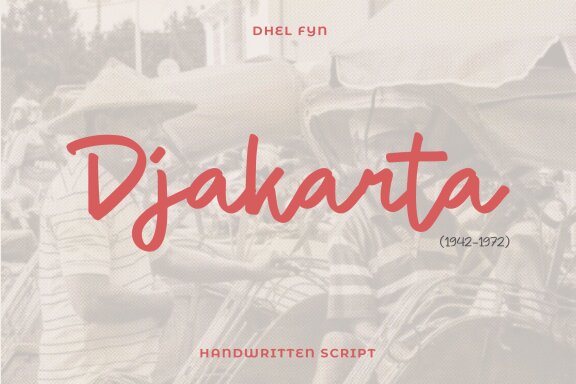 Dhel Fyn | Handwriting Script Font