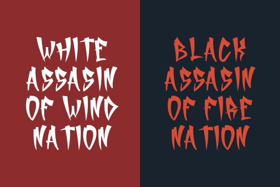 Raijin Japanese Display Font