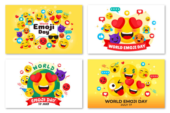 14 World Emoji Day Illustration