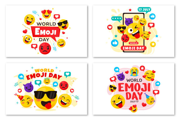 14 World Emoji Day Illustration