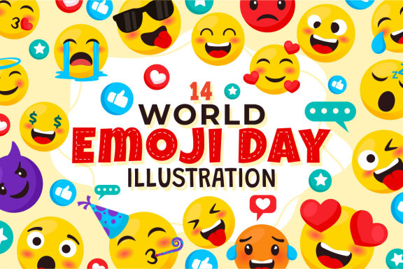 14 World Emoji Day Illustration