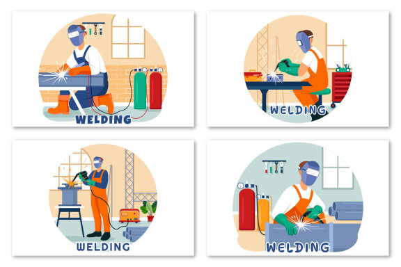 9 Welding Service Illustration