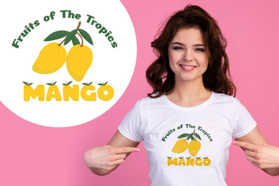 Mango color font