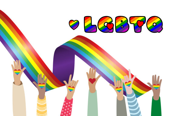Rainbow Pride Color fonts