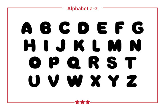 Cute Ladybug Color Font