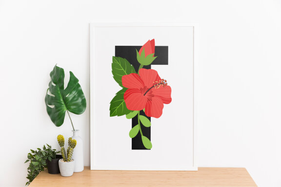 Hibiscus Color Fonts