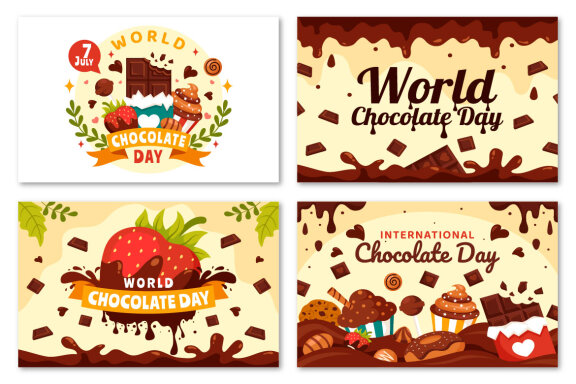 13 World Chocolate Day Illustration