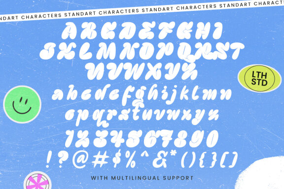 Fancy Quotes - Bubble Display Font