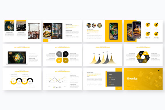 Lieweut - Food & Restaurant Google Slides Template