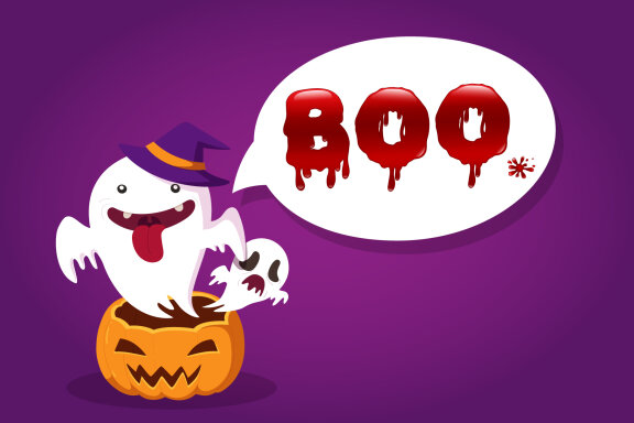 Spooky Color Fonts