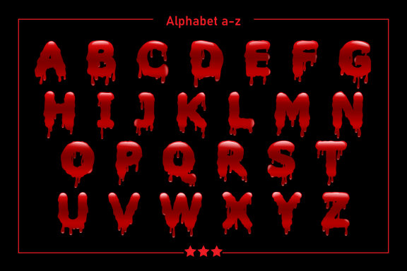Spooky Color Fonts