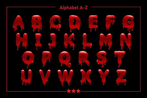 Spooky Color Fonts