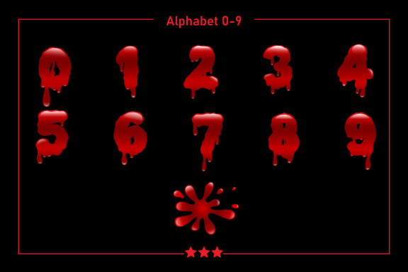 Spooky Color Fonts