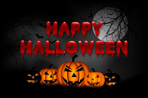 Spooky Color Fonts