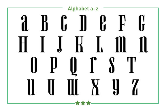 Plumeria Monogram Color Fonts