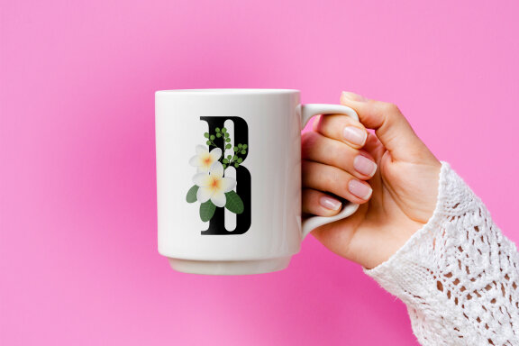 Plumeria Monogram Color Fonts