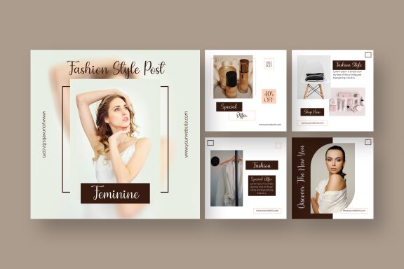 Fashion - Instagram Post Template