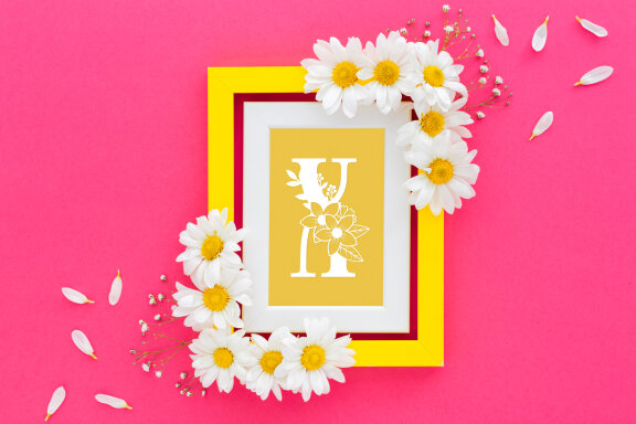 Spring Monogram Fonts