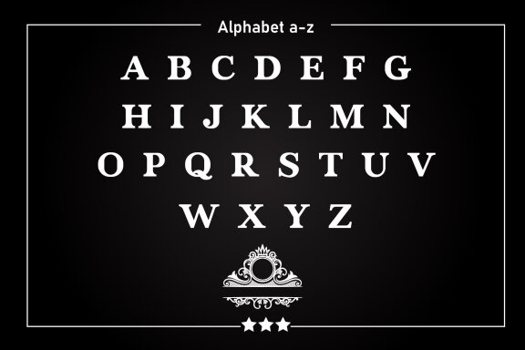 Swanky Monogram Fonts
