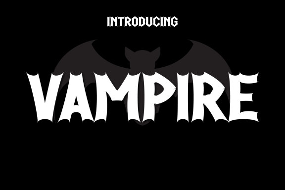 Vampire Fonts