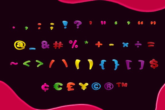 Gummy Color Font