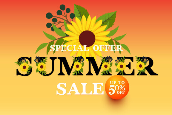 Sunflower Monogram Color Fonts