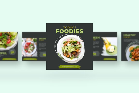 Foodies - Instagram Post Template