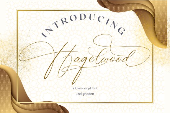 Hagelwood Script Font