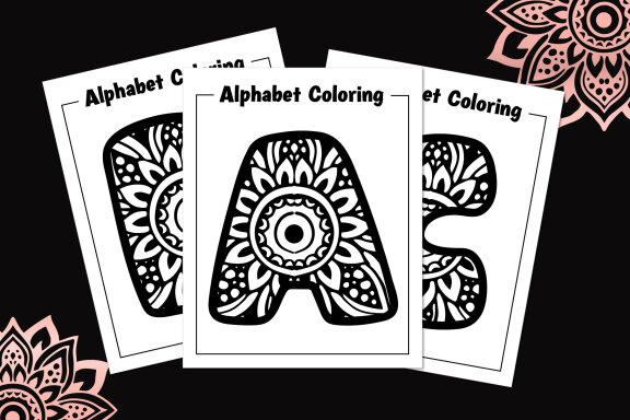 ABC Mandala Fonts