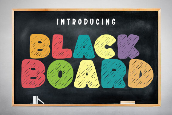Blackboard Fonts
