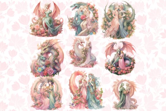 Fantasy Dragon Clipart