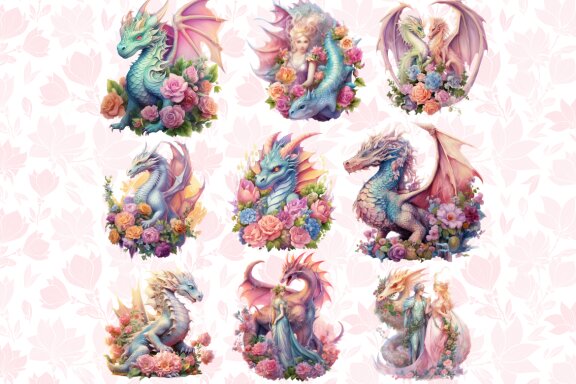Fantasy Dragon Clipart
