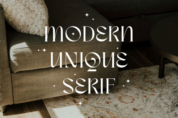 Meisha Nagita - Unique Serif