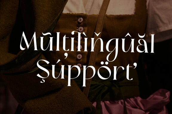Meisha Nagita - Unique Serif