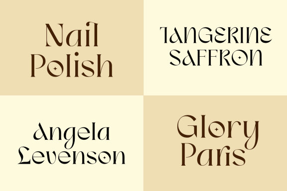 Meisha Nagita - Unique Serif