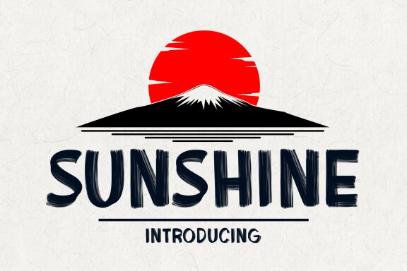 Sunshine Bitmap Fonts